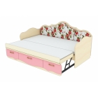 Кровать с выдвижным увеличением спального места K4-7