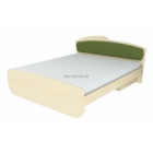 Кровать с одинарной тканевой накладкой К 1-5 (цт-1)