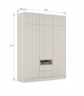 S3.43 - Шафа 180-2-60/240 Kaszmir