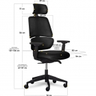 Крісло Mealux Leo Air Plus Black