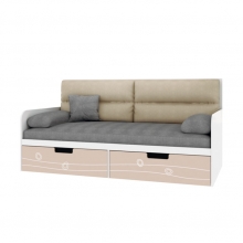 Кровать-диван с мягкой спинкой  TR-L-010