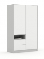 S2.42 - Шафа 120-2-60/200 White Grey
