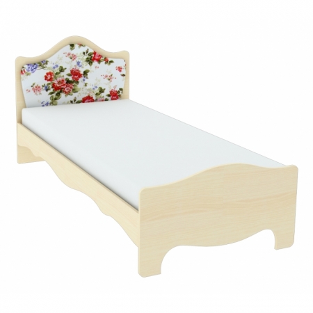 Кровать с тканевой накладкой  K4-5