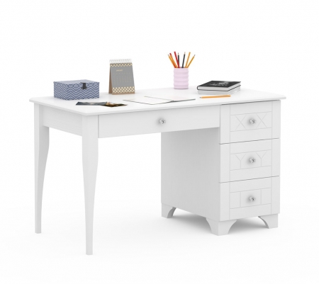 Письмовий стіл ReStyle 120 правий Royal White