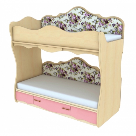 Кровать двухъярусная с увеличением спального места